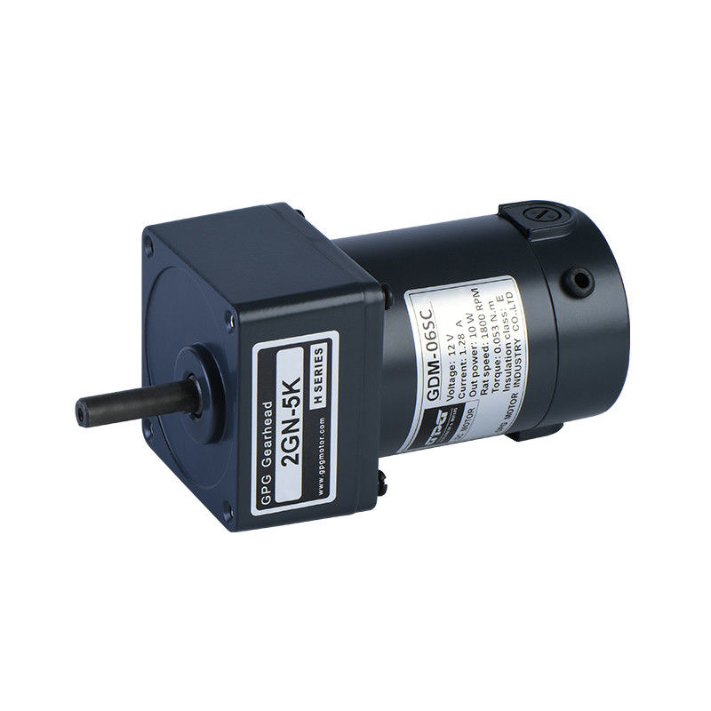 GDM-06SC 10w Brush Gear Motor 12v 24v 1800rpm 3200rpm จับคู่กับกระปุกเกียร์ 2gn3-300k