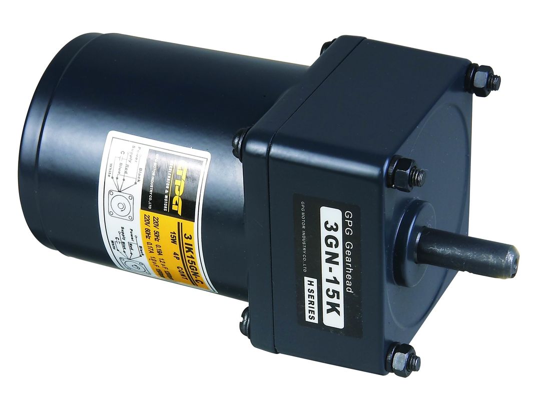 70mm 15W 3RK15GN-C 3GN3-200K มอเตอร์เกียร์ AC ความเร็วคงที่ ชุดมอเตอร์เกียร์ RK