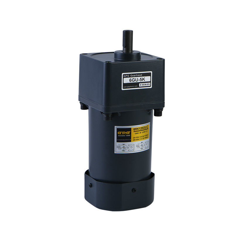 6IK140GN-SS3F 100 มม. มอเตอร์เกียร์ Ac เสียงรบกวนต่ำแรงบิดขนาดใหญ่พร้อมประเภทต่างๆ