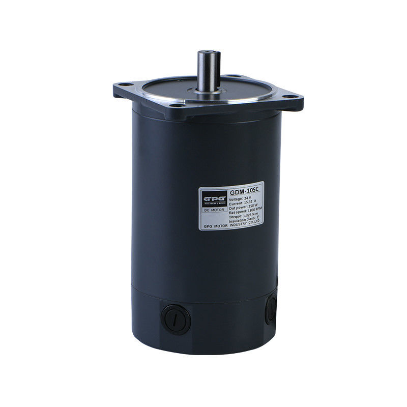 3200 RPM มอเตอร์ไฟฟ้ากระแสตรง 104 มม. 12V 24V 300 วัตต์ Dc Motor