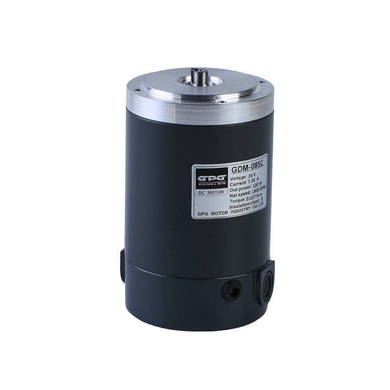 Electric 90mm 12v 120w Dc Motor Square Flange Type For Hair Dryer