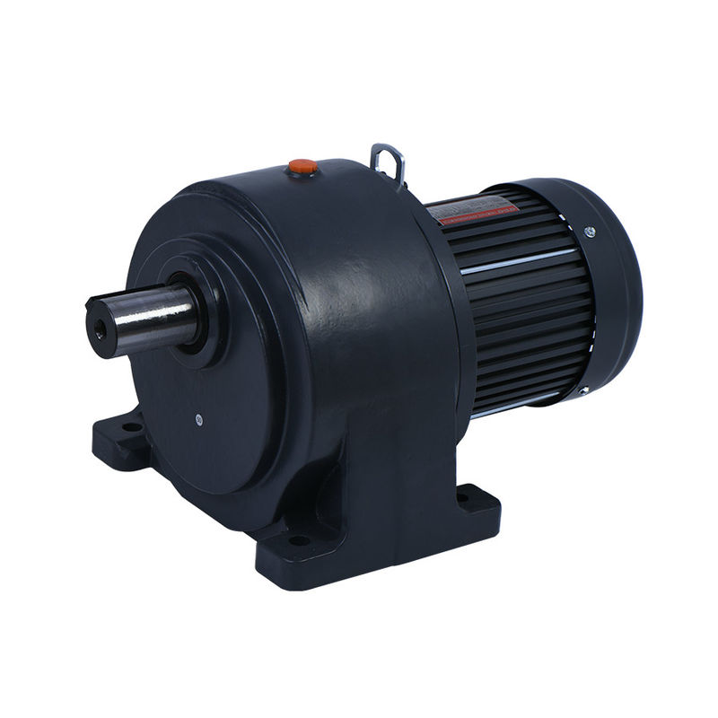 100w 0.125hp มอเตอร์ไฟฟ้ากระปุกเกียร์มอเตอร์ 3 เฟสพร้อมกระปุกเกียร์ลดเพลา 18 มม