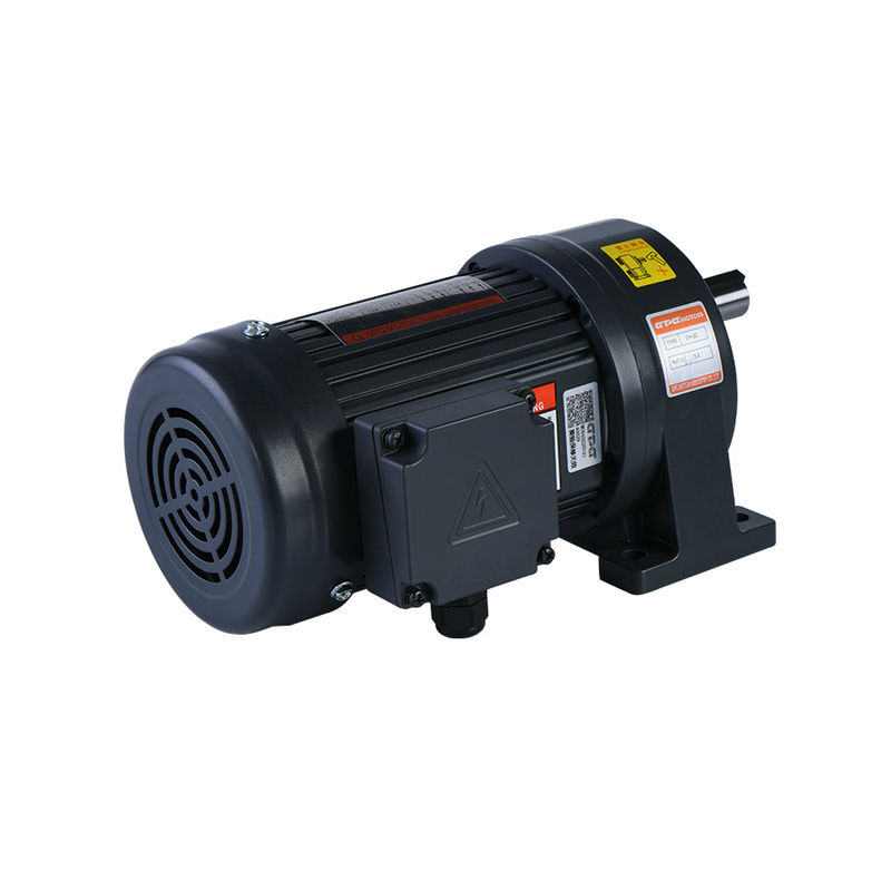 CV750W มอเตอร์ไฟฟ้า 1 แรงม้า เกียร์กระปุก 1 แรงม้า มอเตอร์เกียร์ Ac เพลา 28 มม